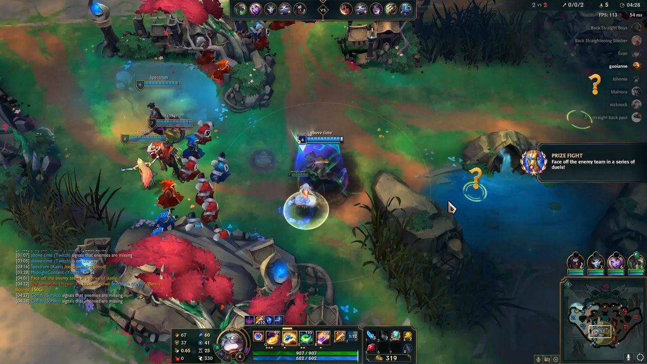 LoL: Esta jugada te muestra como es la pelea más aburrida posible entre personajes inútiles