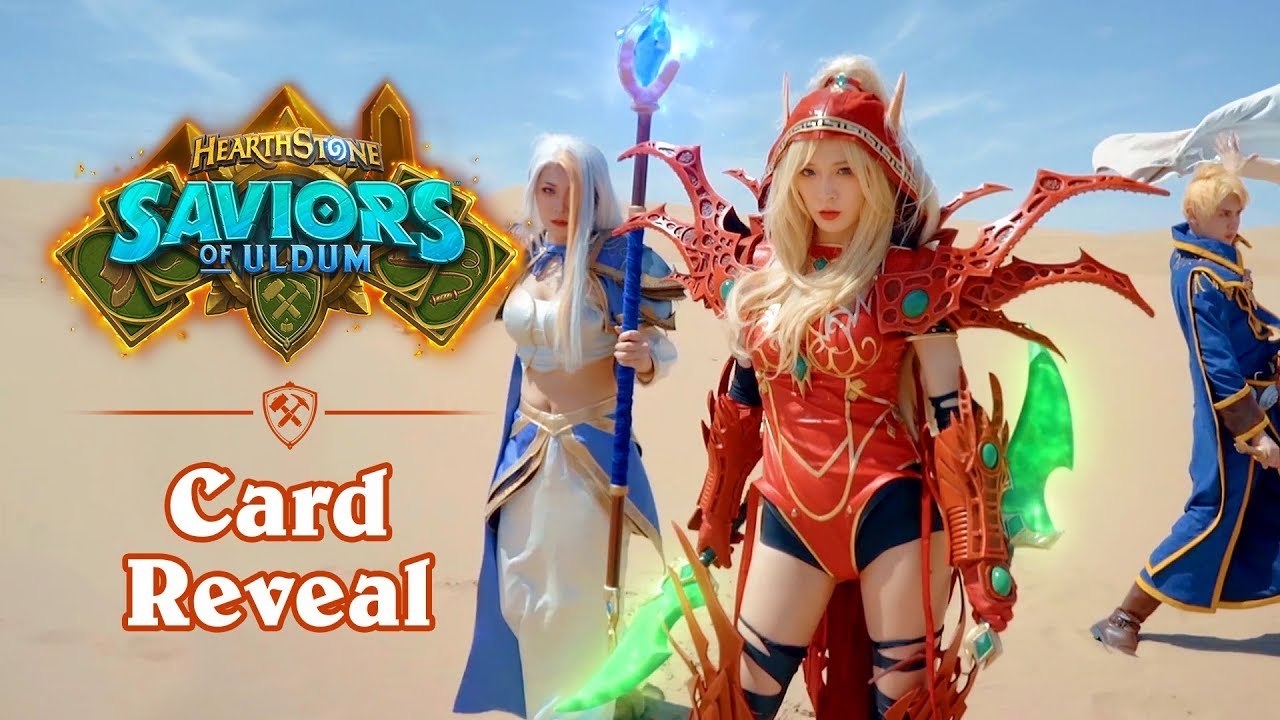 HS, Hearthstone: Saviors of Uldum, trailers, vi...