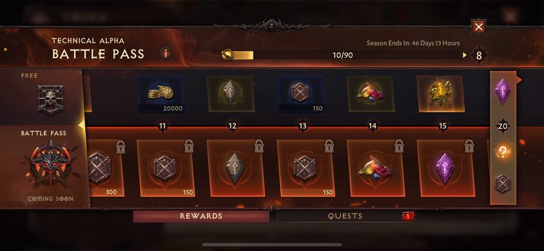 Diablo Immortal: Así es su Pase de batalla y las recompensas del free-to-play para móviles de Diablo
