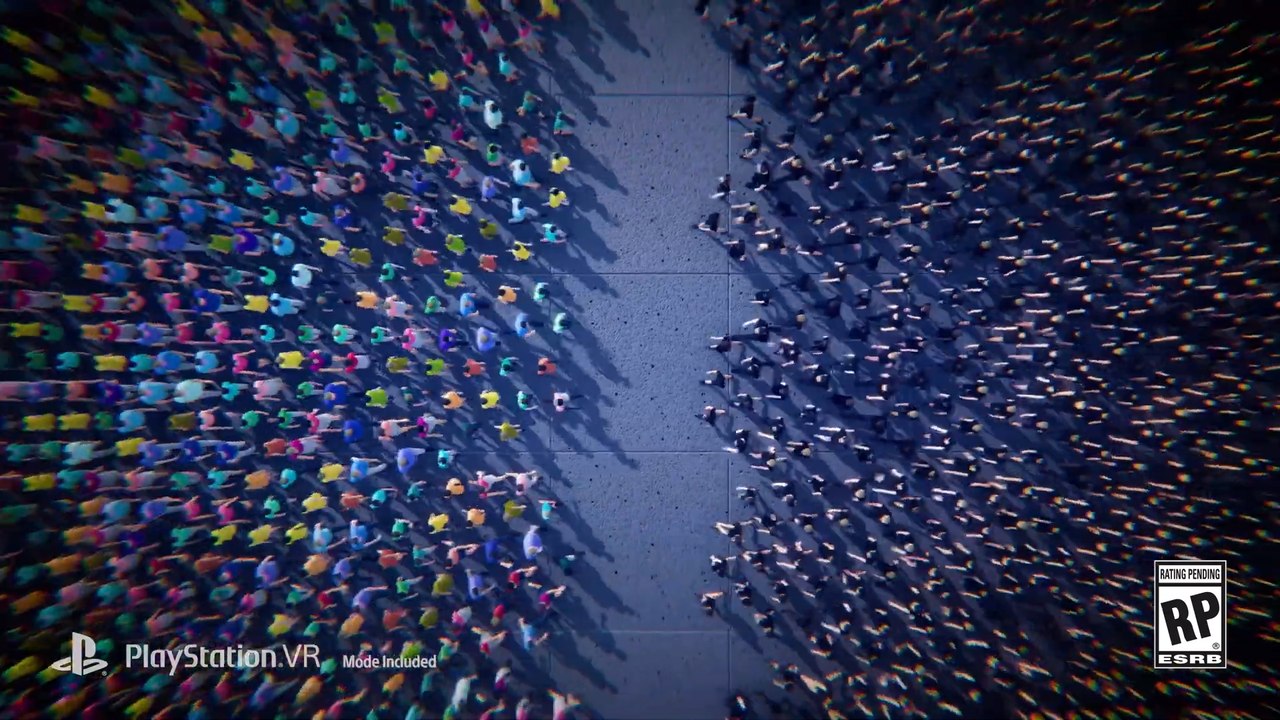 Enhance Games reveals crowd simulation Humanity