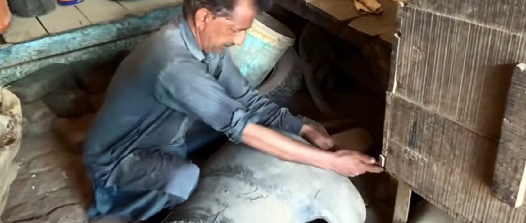 Truck tyres repairing complete video