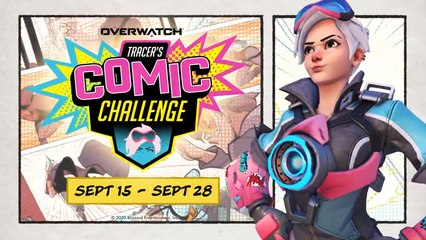 Overwatch: Tracer's Comic Challenge, Skin & Rewards