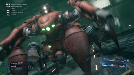 Final Fantasy 7 Remake Boss Guide: Scorpion Sentinel