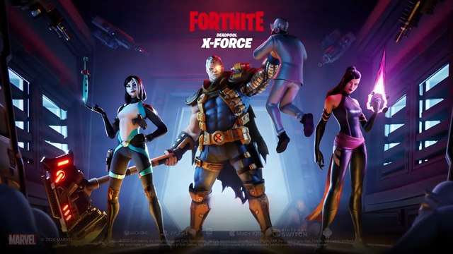 Fortnite: X-Force skins, pickaxes and back blings