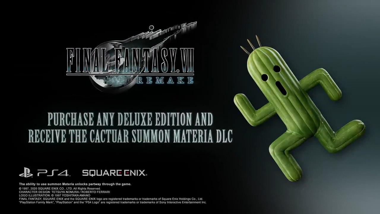 Latest Final Fantasy 7 Remake video shows off summons