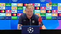 Koeman no cree que el partido ante el Benfica sea decisivo