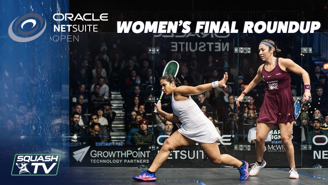 Squash: Hany v Sobhy - Women's Finals Roundup - Oracle Netsuite Open 2021