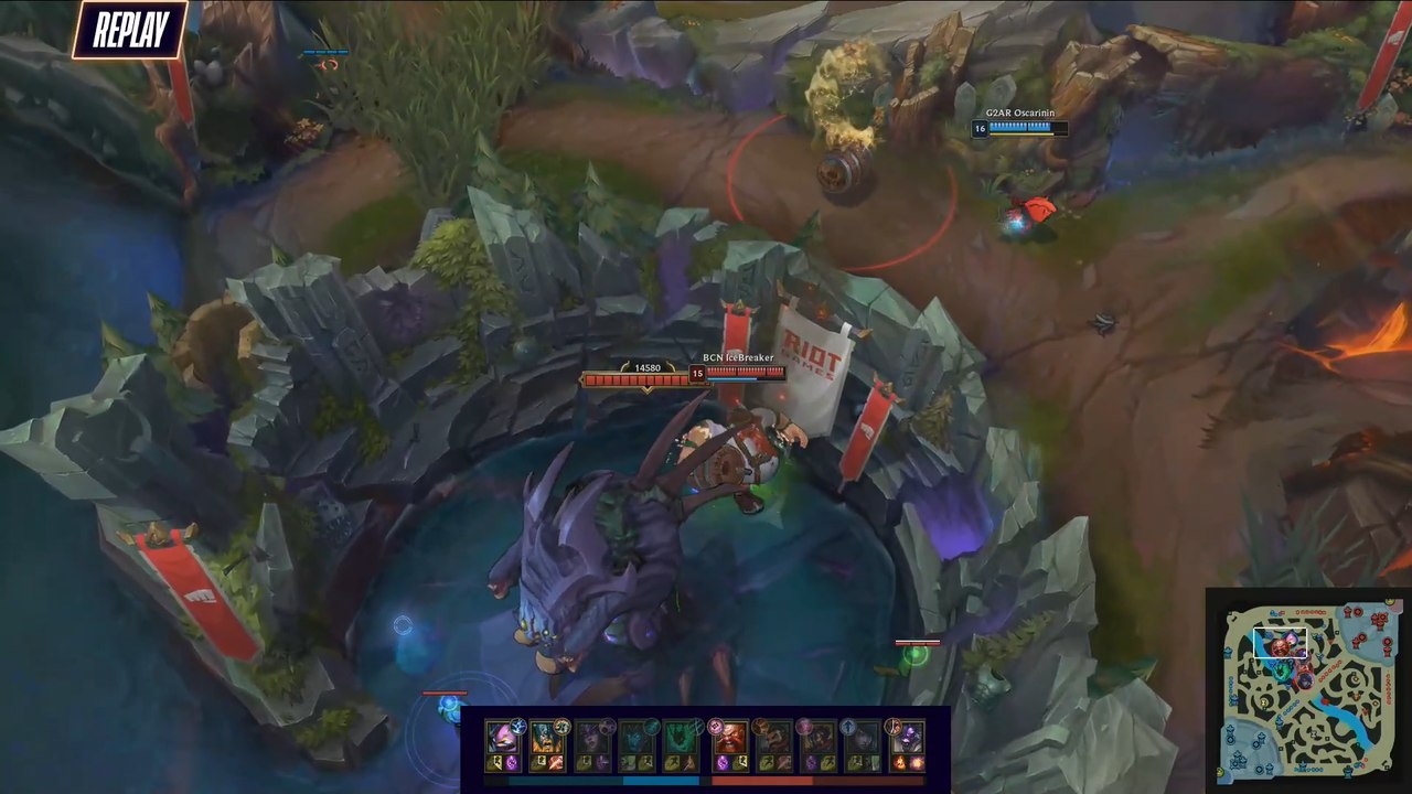 LoL: La jugada de cerebro galaxia en Superliga para desatascar una partida con la piña explosiva