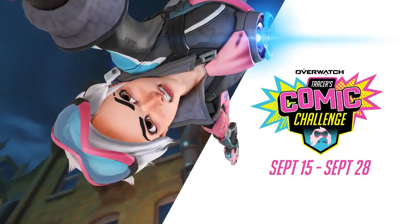 Overwatch: Tracer's Comic Challenge and London...