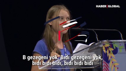 Greta Thunberg liderleri eleştirdi: Bıdı bıdı bıdı