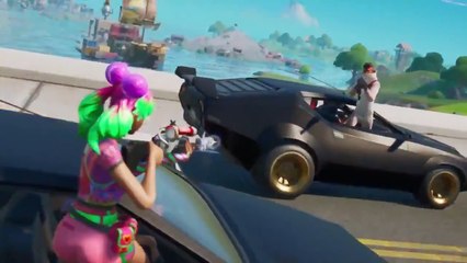 Fortnite: Car trailer, Joy Ride update