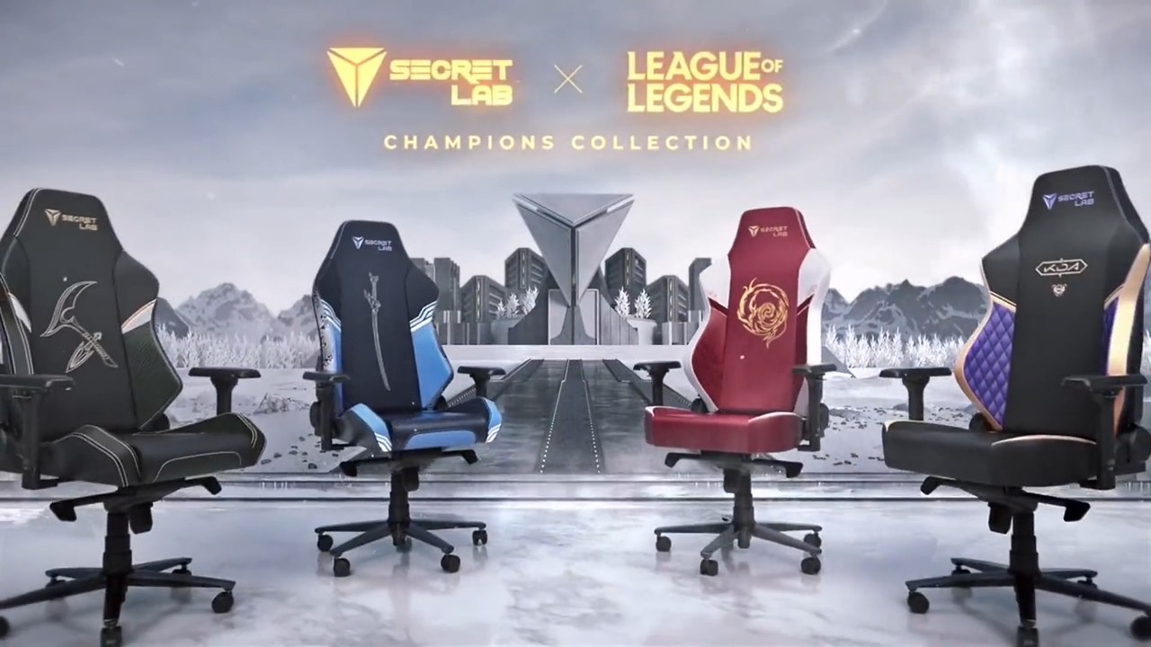 LoL: Riot Games introduces new series of gaming chairs in association with Secret Lab