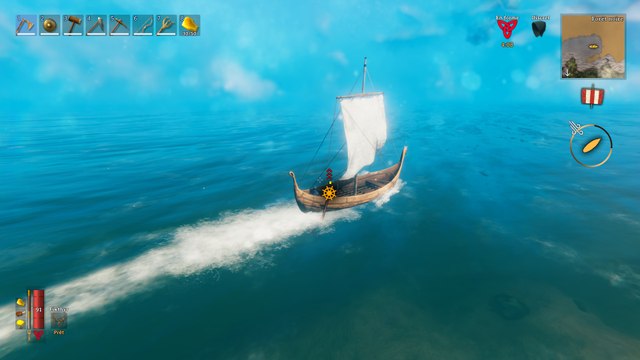 Valheim: Guía para usar el barco, cómo construirlo, navegar y explorar el océano