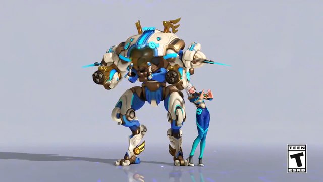 Overwatch League: 2020 All-Star D.Va and Reinhardt Legendary Skins