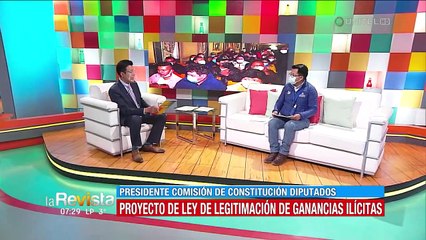 Diputad sobre ley antilegitimación: Cualquier persona podrá denunciar movimientos económicos sospechosos