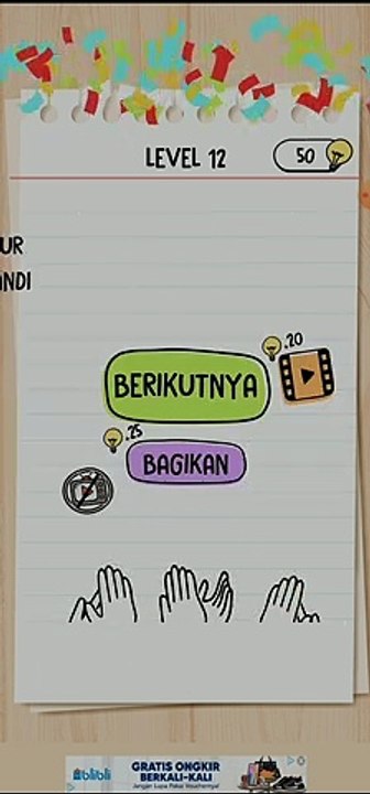 Brain out V2 ayo bantu tahanan kabur Lv. 11-Lv.20