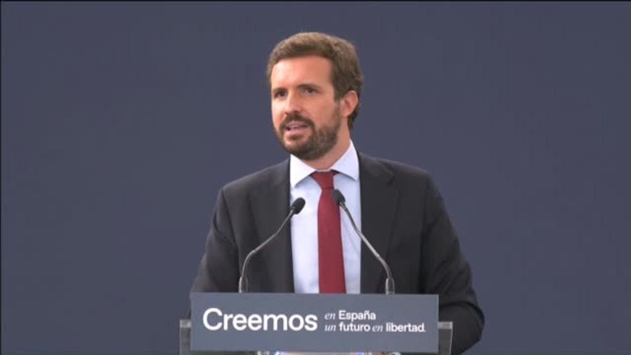 Pablo Casado exige a Sánchez que "cumpla su palabra" y traiga a España a Puigdemont
