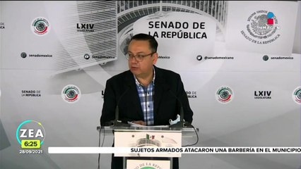 Senadores buscan conformar nueva bancada