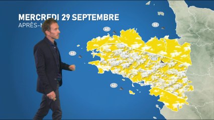Bulletin météo pour le mercredi 29 septembre 2021