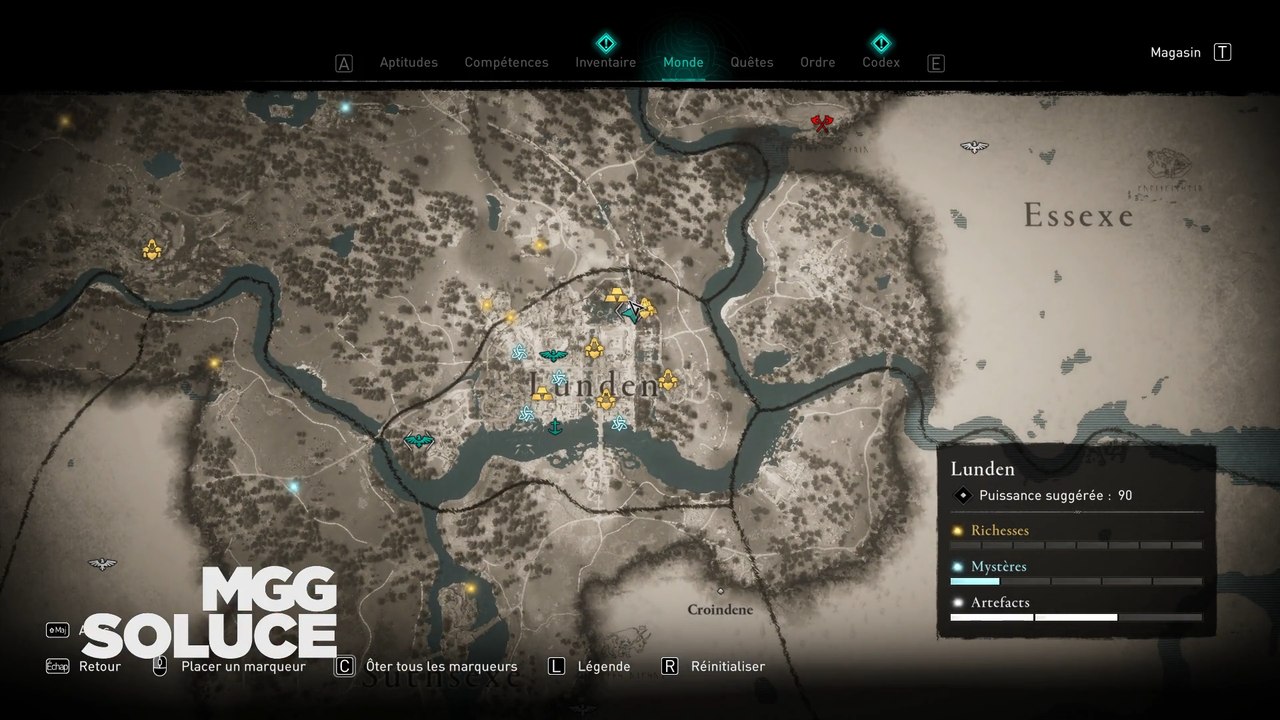 Assassin S Creed Valhalla All Lunden Artifact Location Video Dailymotion