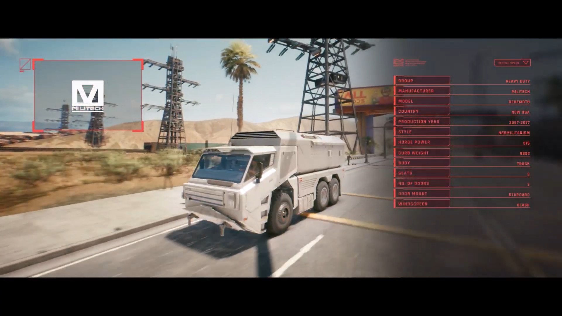 Cyberpunk 2077: Every vehicle you can play