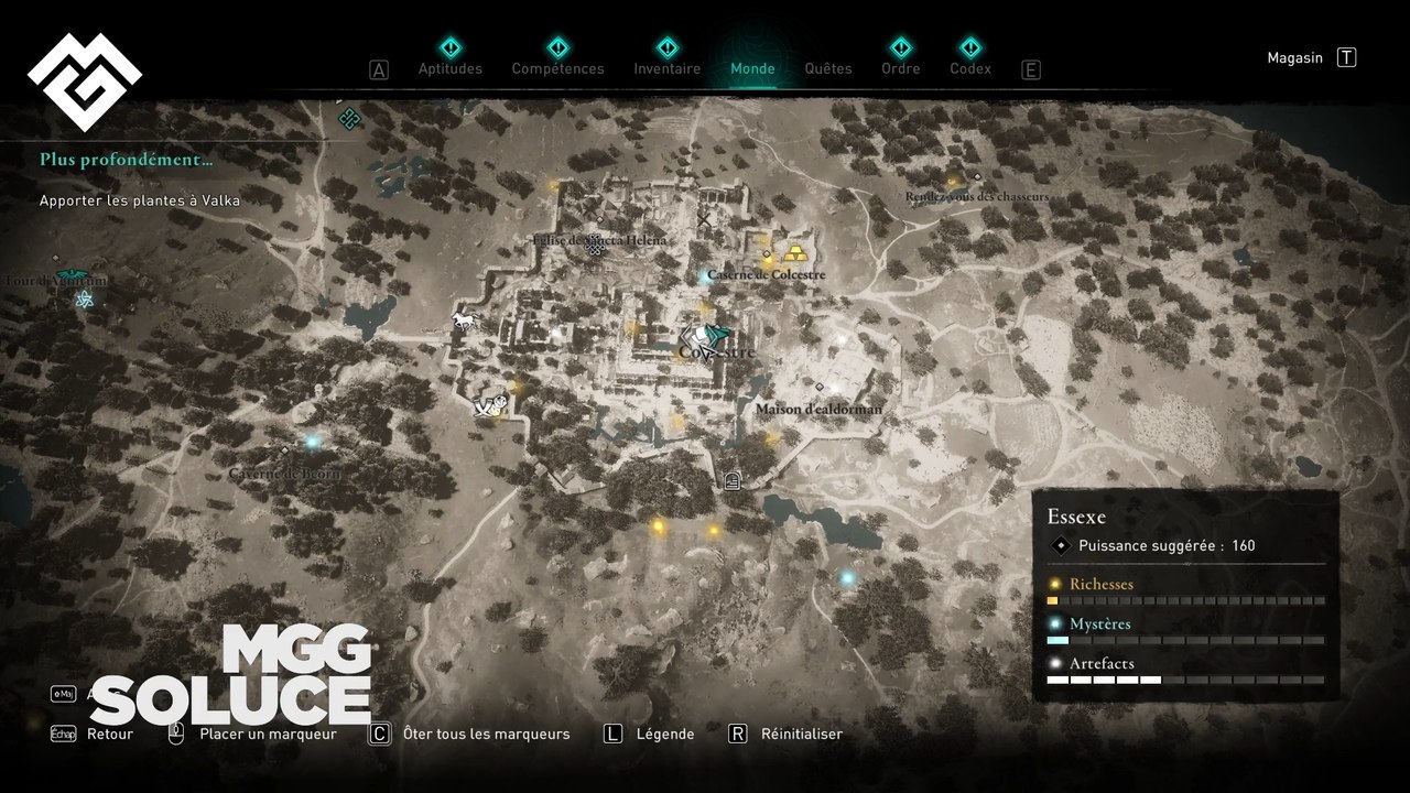 Assassin’s Creed Valhalla Essexe Artifact locations