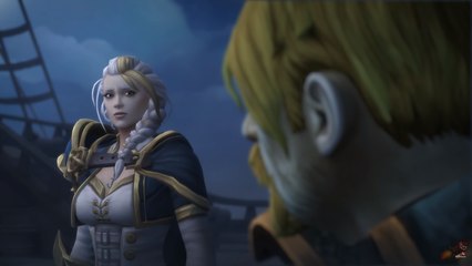 WoW BFA : Retrouvailles de Jaina et Derek Portvaillant, cinématique