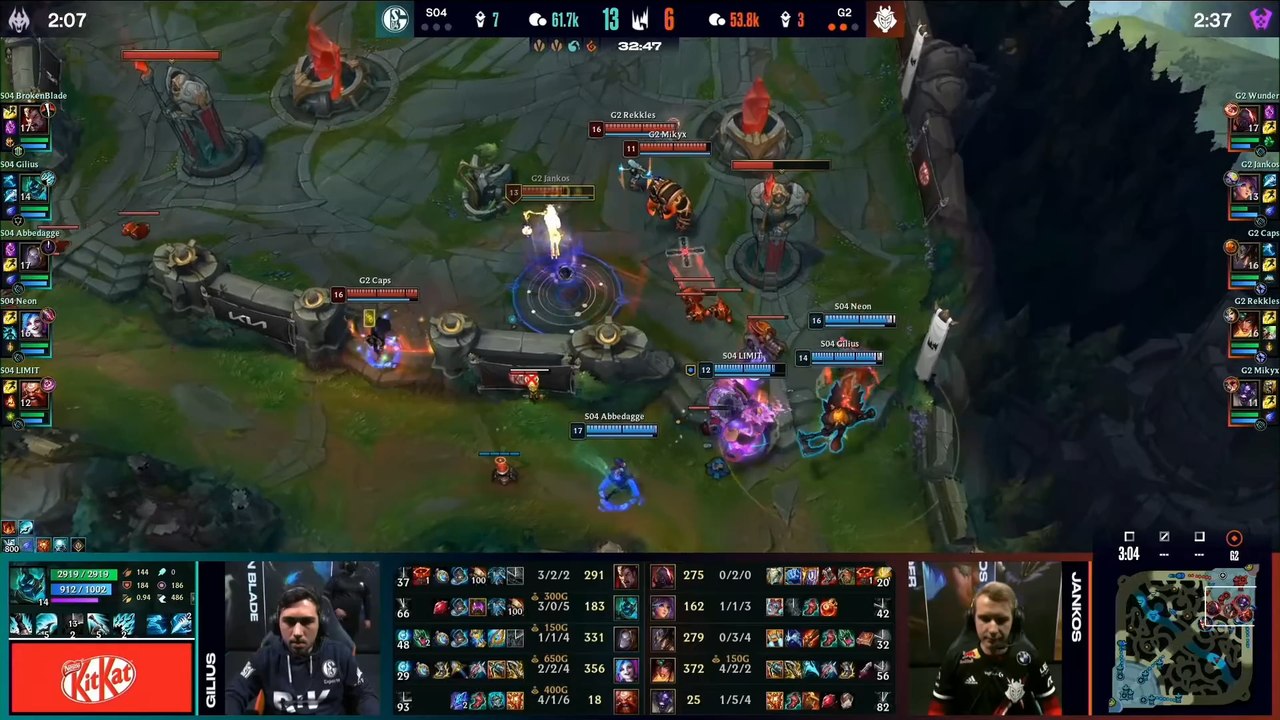 LoL: La espectacular Pentakill que metió miedo a G2 Esports y la apuesta por Darius en la LEC