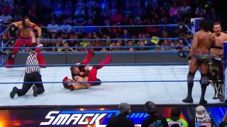 FULL MATCH - Styles, Orton & Nakamura vs. Owens, Zayn & Mahal_ SmackDown LIVE, Dec. 19, 2017