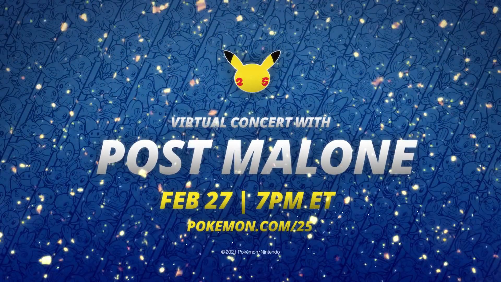 ⁣Post Malone to headline Pokémon Day Virtual Concert