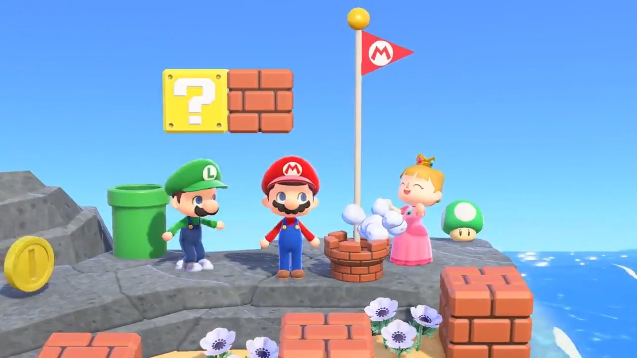 Nintendo Direct: Mario furniture is coming to Animal Crossing New Horizons
