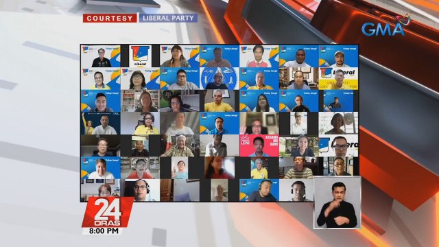 Liberal Party, nagpasa ng resolusyong susuporta kay VP Robredo na pagkaisahin ang mga pwedeng lumaban sa kandidato ng administrasyon | 24 Oras