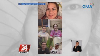 Davao City 1st District Rep. Pulong Duterte, positibo sa COVID-19 | 24 Oras