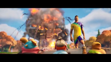 Fortnite: Neymar Jr jugó las semis de Champions League con su skin del battle royale y no lo viste