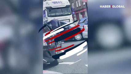 Yakıt krizinde korkutan anlar! Sıraya girmek isteyene bıçak çekti