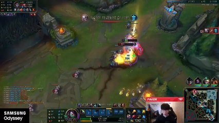LoL: El jugadón de Faker calculándolo todo del que ni él mismo se dio cuenta