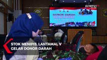 Jelang HUT TNI Ke-76, Lantamal V Surabaya Gelar Donor Darah