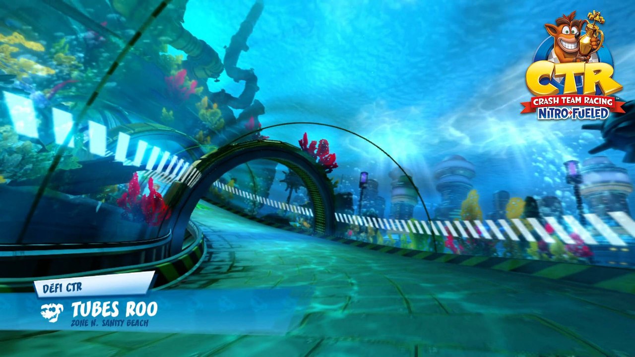Défi lettres CTR - Tubes Roo : Crash Team Racing Nitro-Fueled