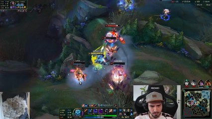 LoL - La jugada que solo se consigue una vez en la vida: triple kill con un solo ataque básico