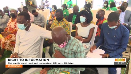 Right to information: The media must read and understand RTI act -   Premotobre Kasee (28-9-21)