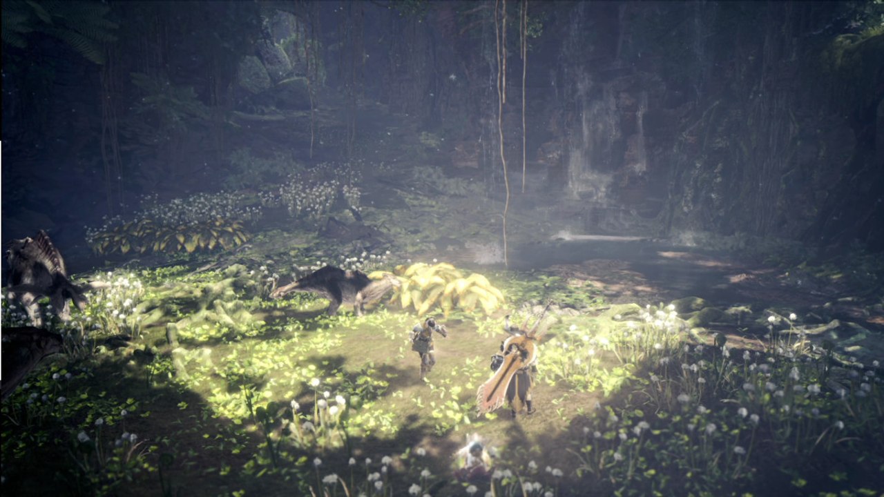 MHW Iceborne : Fief glorieux, zone, région, Nergigante chaos, phéromones