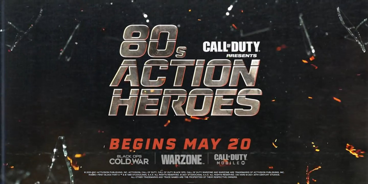 Warzone Cold War Temporada 3, Héroes de Acción de los 80: Todas las novedades, Rambo, McClane y más