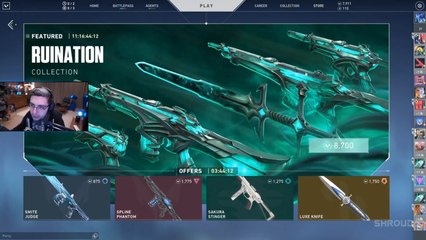 Valorant: ¿Son demasiado las nuevas skins? Esta es la opinión de Shroud