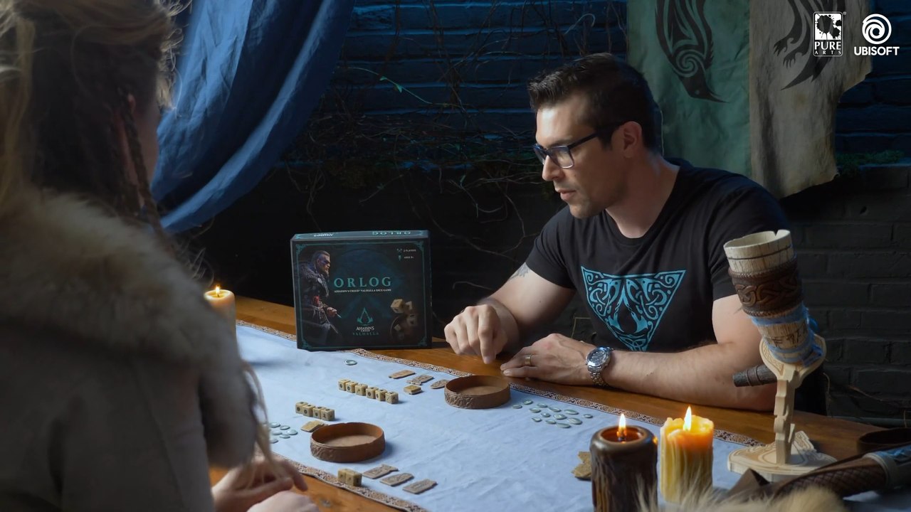 AC Valhalla board game lets you be a Viking like Eivor and enjoy Orlog in real life