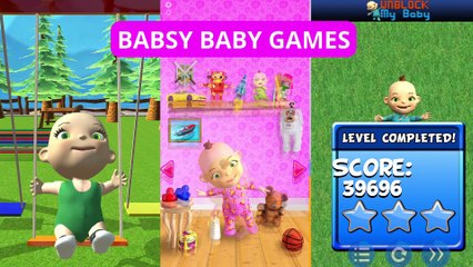 Talking Babsy Baby Games - many funny and free games