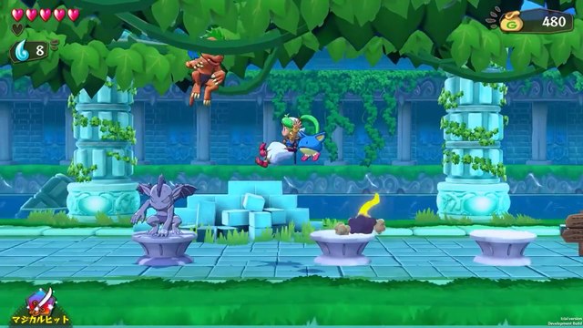 Análisis de Wonder Boy: Asha in Monster World para PS4 y Switch - Magia, mazmorras y plataformas