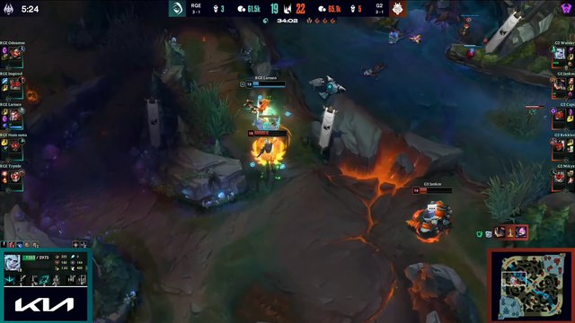 LoL: La increíble jugada de G2 Esports que superó sus propias expectativas en un momento decisivo