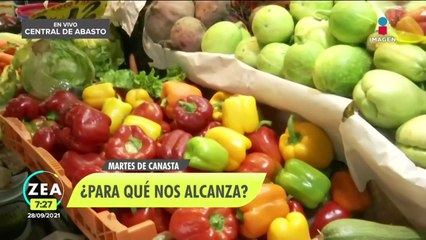 Así los precios de la verdura en la Central de Abasto de CDMX