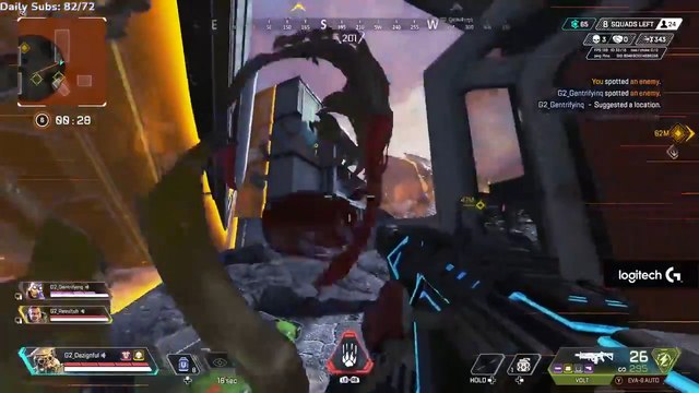 Apex Legends: La espectacular jugada de G2 Esports en competitivo que revela el estado del juego