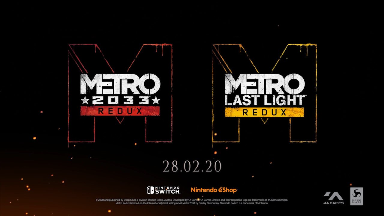 Test Metro Redux sur Nintendo Switch